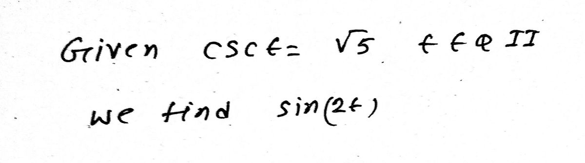 Trigonometry homework question answer, step 1, image 1